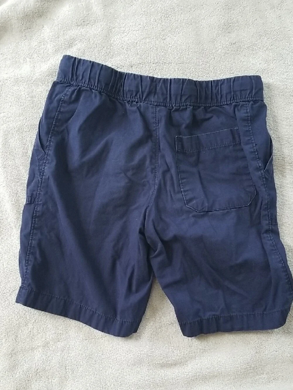 Carters Boys Navy Drawstring Shorts